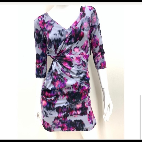 NYDJ Women’s “Sylvia” Printed Berry Tweed Dress - Picture 5 of 8